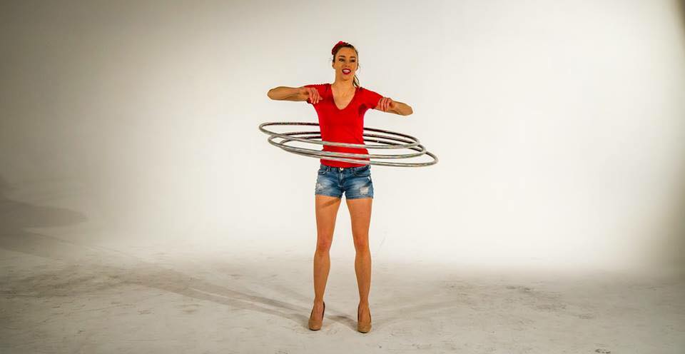 learn fire hula hoop from Ella Fenwick