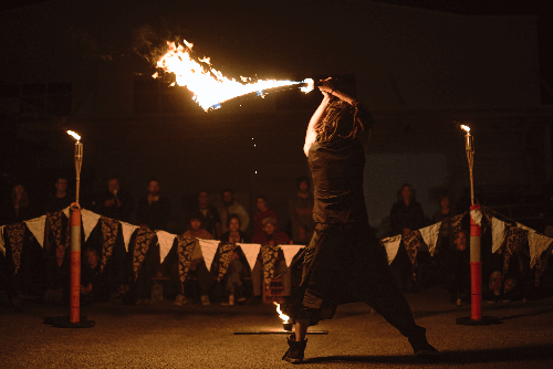 Fire Sword Performance